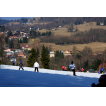 Blick von der Piste auf Bublava