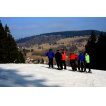 Blick vom Skiareal Bublava zum Aschberg