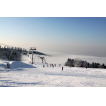 Flachstück der Piste "Hohe Reuth"