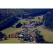 Kottenheide; die Dorfstraße ist die Wasserscheide Weiße Mulde/Zwickauer Mulde re. und Glasbach/Zwota/Ohře