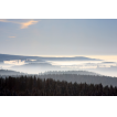 Blick ins böhmische Erzgebirge -Krušné Hory- mit Tisovec u. Sklenský vrch