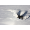 Mächtige Schneedecke im Rolavaquellgebiet