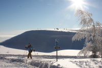 Abzweig zum Panoramablick Schneckenstein